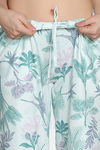 Zivame 2 Mile Fashion Knit Poly Pyjama Set - Antique White — thumbnail 7
